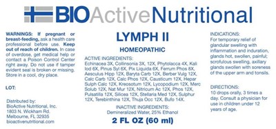 Lymph Ii (Bani0032 Lymph Ii 2oz 12 4 18)